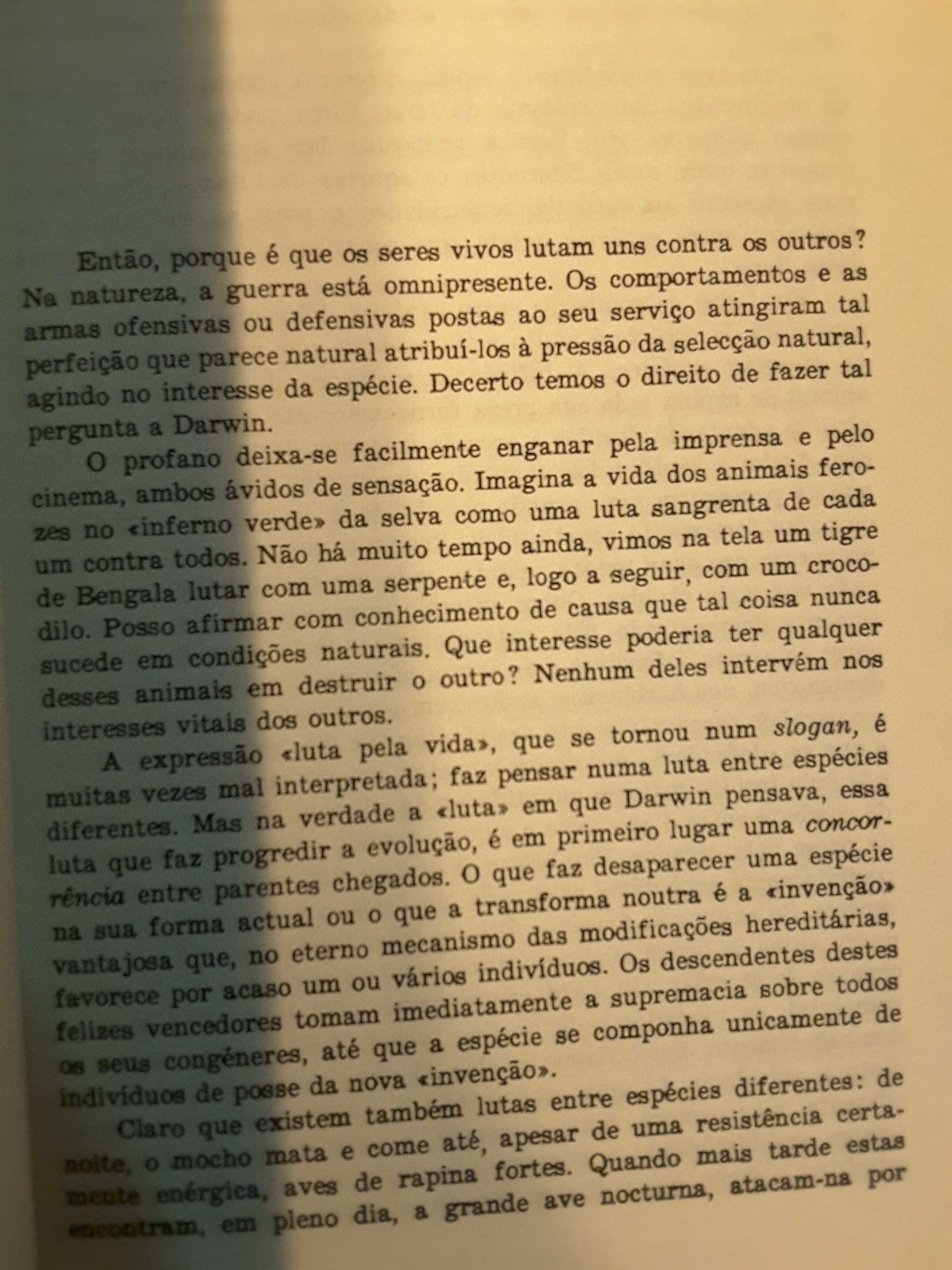 Roland Barthes / Lorenz: A Agressão. Uma história natural do mal