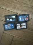 Zestaw 4 Gier na konsole Nintendo Gameboy Advance