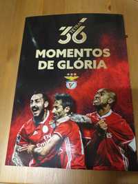 Últimos diasNOVOÁlbum oficial Benfica,tetra2016/2017,36campeonenvioctt