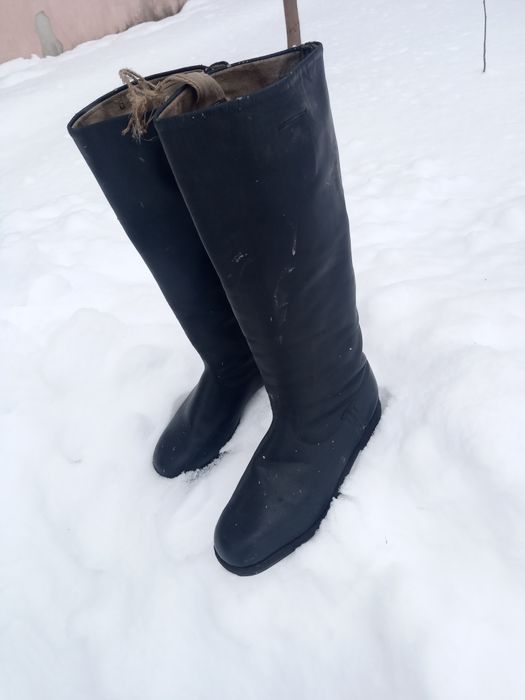 Сапоги, чоботи офіцерські.