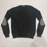 Armani jeans sweter w serek  roz,48/M serek wełna elegancki okazyjny