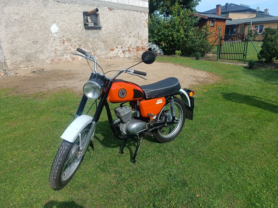 Wsk 125 piękna zarejestrowana na zabytek