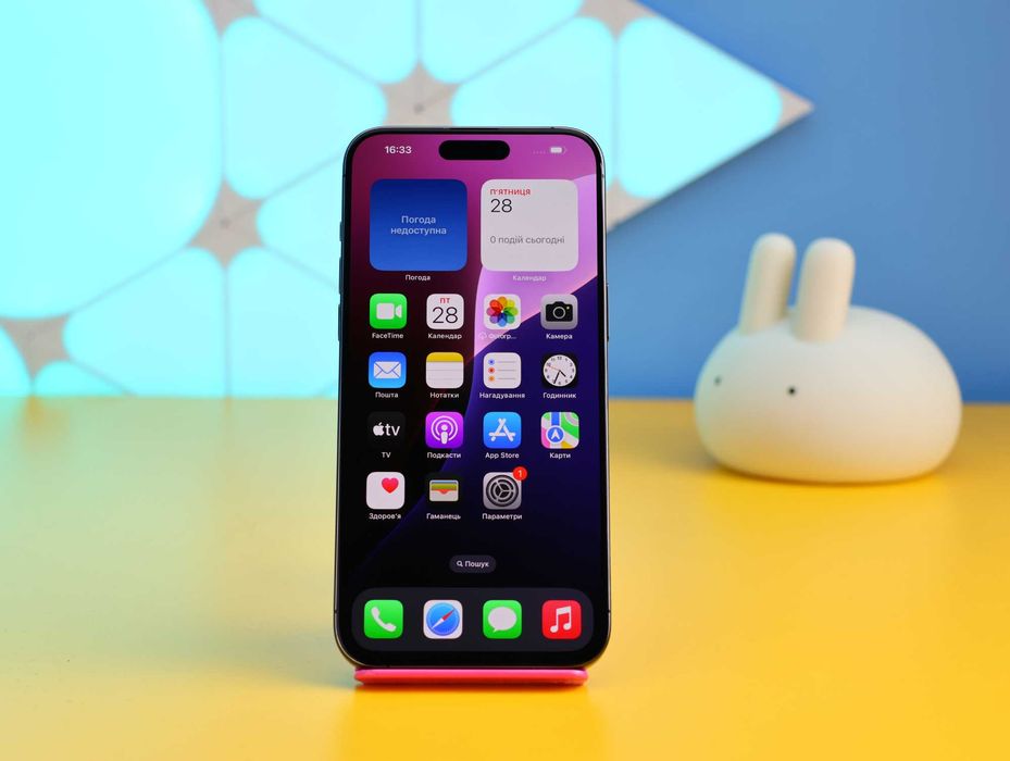 Смартфон Apple iPhone 15 Pro Max 256GB Black (150699) Б/У З ГАРАНТІЄЮ