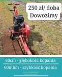 Koparka Łańcuchowa Dowozimy WYNAJEM 24h/7d  Bruzdownica Minikoparka
