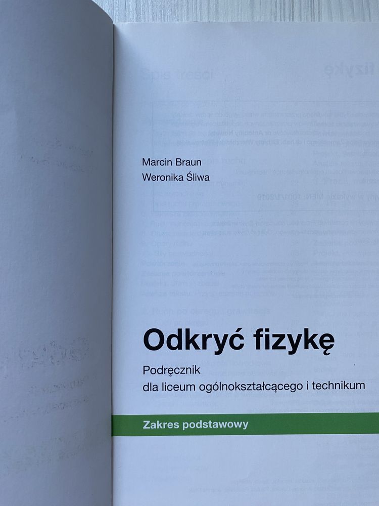 Podręcznik „Odkryć fizykę” 1, Nowa Era