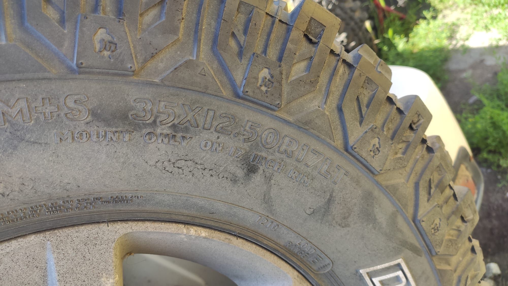 Opony 5 szt. 35x12.5 r17 315/70 r17  cooper stt Patrol, jeep, land cru