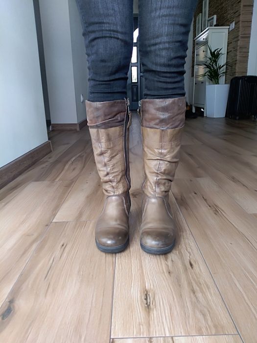 Kozaki damskie venezia roz 36