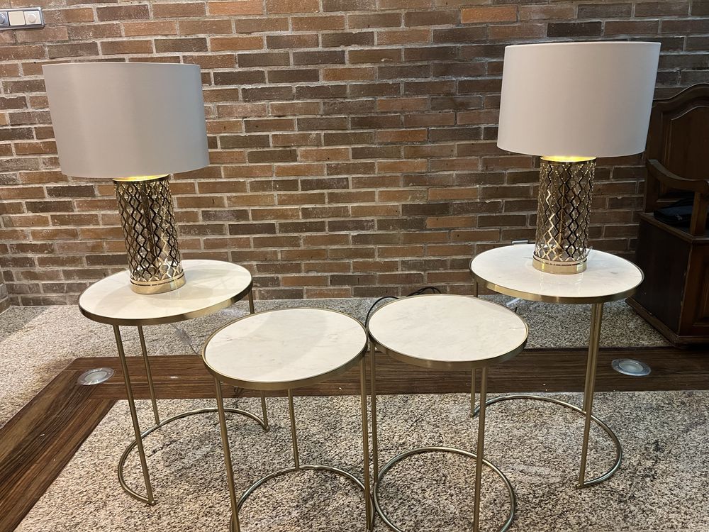 Vendo 4 mesas de apoio - Zara Home