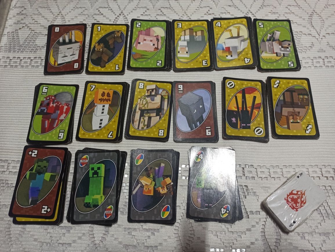 Uno minecraft+mini karty