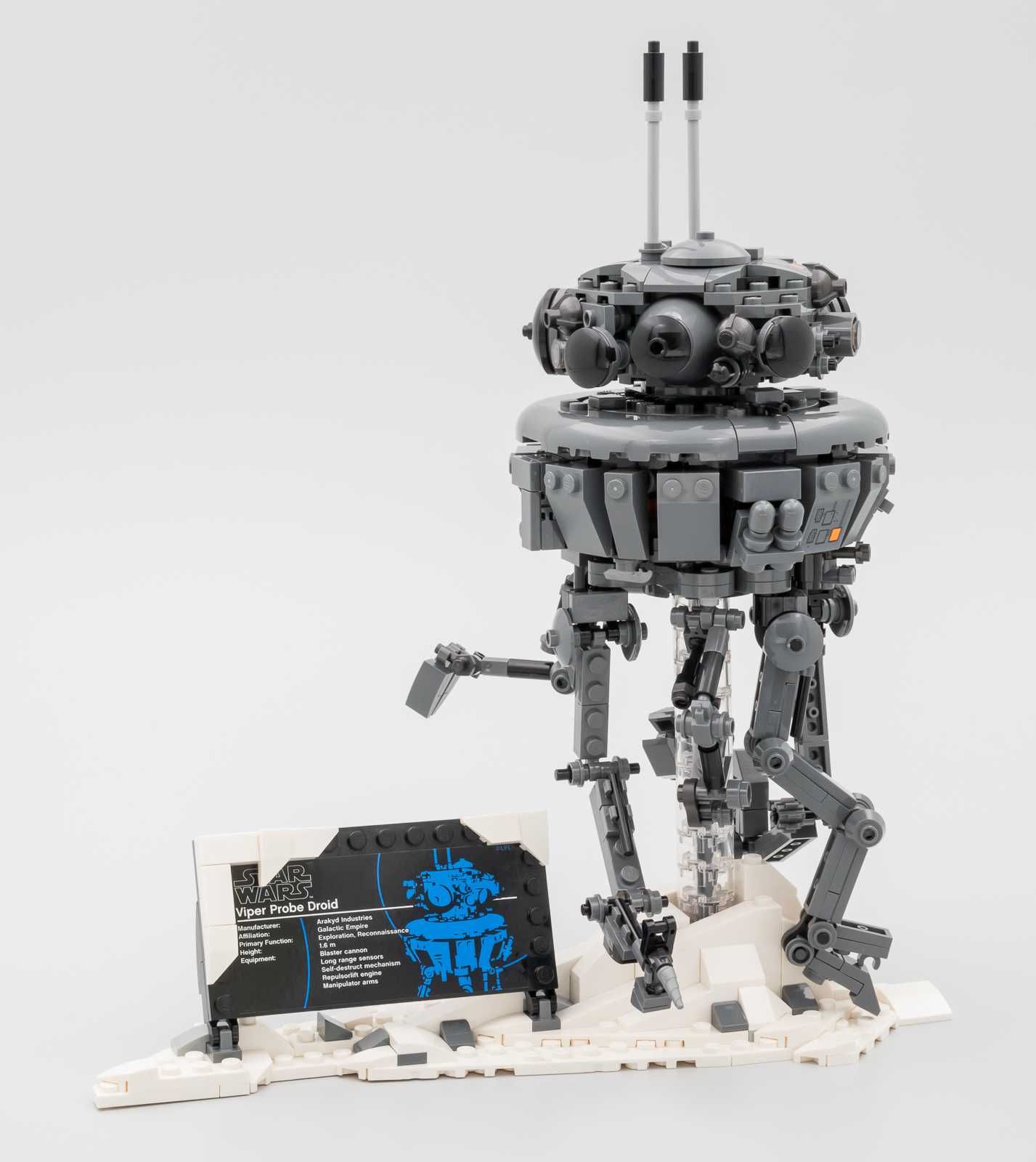 Всі деталі Lego Imperial Probe Droid 75306 (без коробки та інструкції)