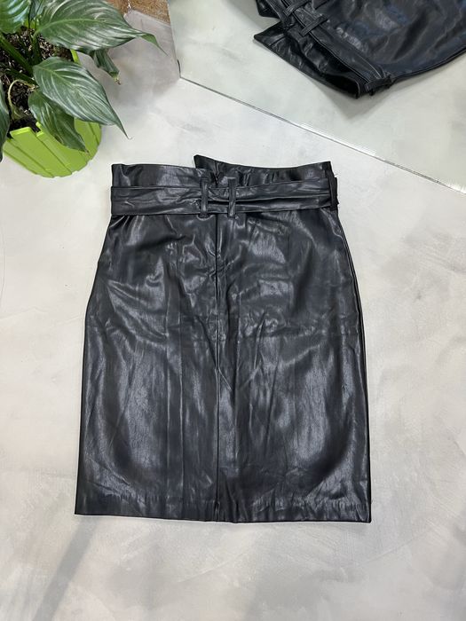 Спідниця з якісної еко шкіри розмір s-m