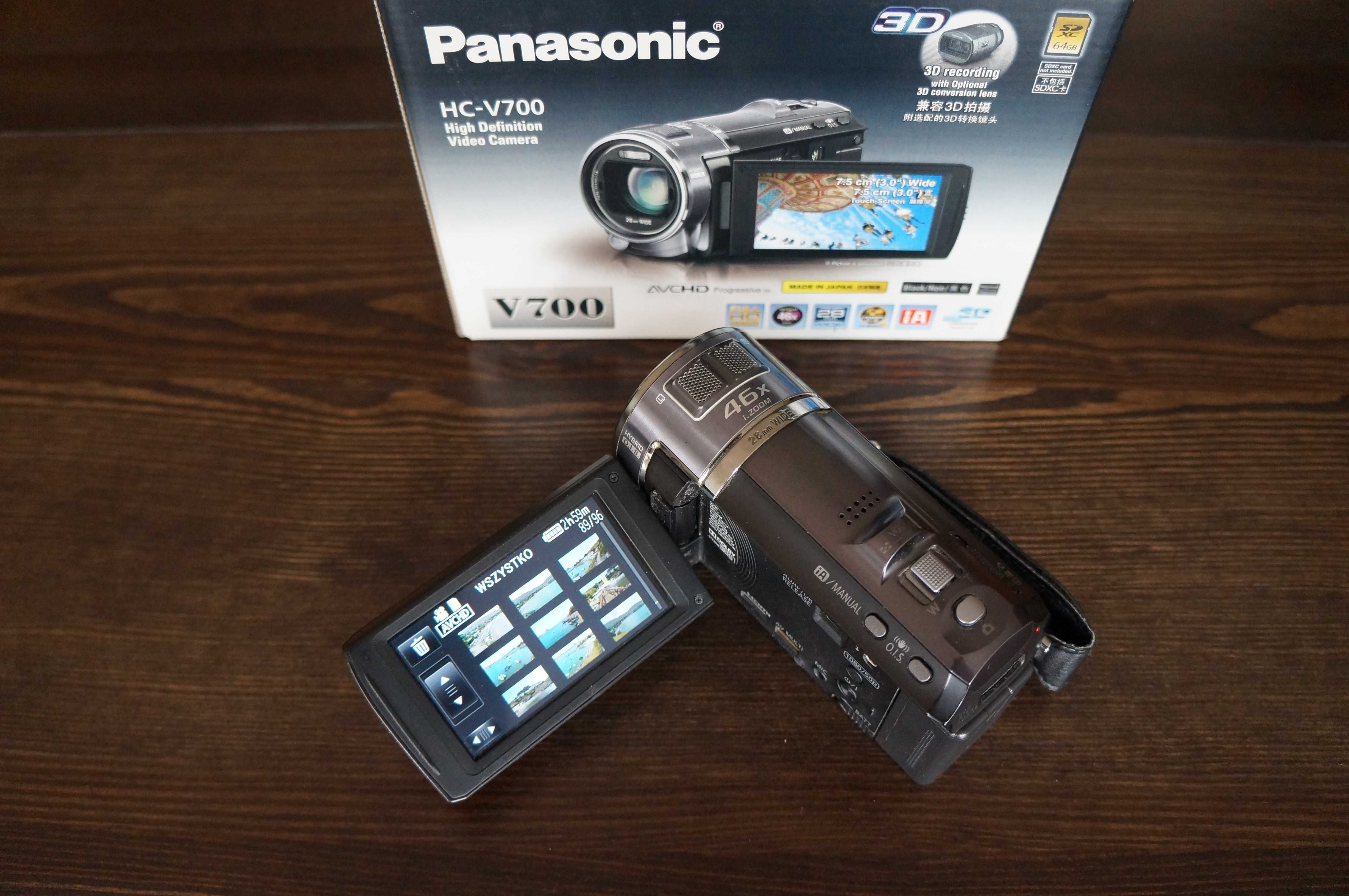 Kamera Panasonic HC-V700