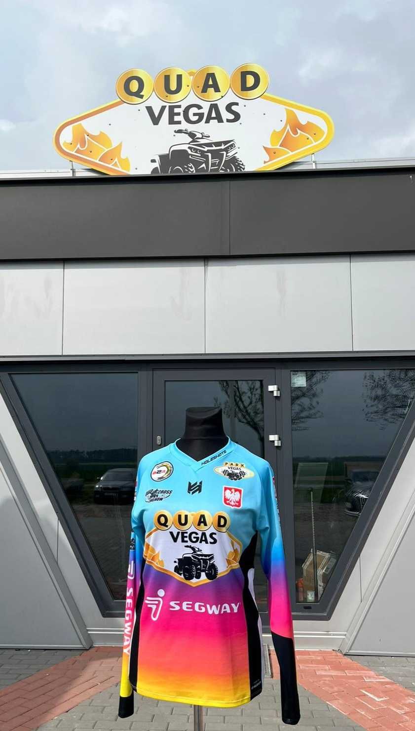 Bluza Koszulka cross Quad na quada crossa długi rękaw kolorowa