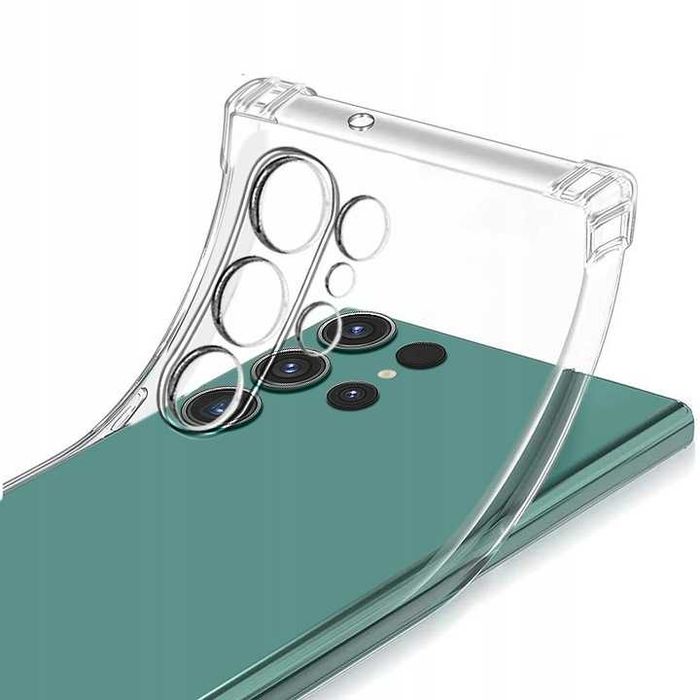 Etui Anti-Shock do Samsung Galaxy S23 Ultra + Szkło Hartowane