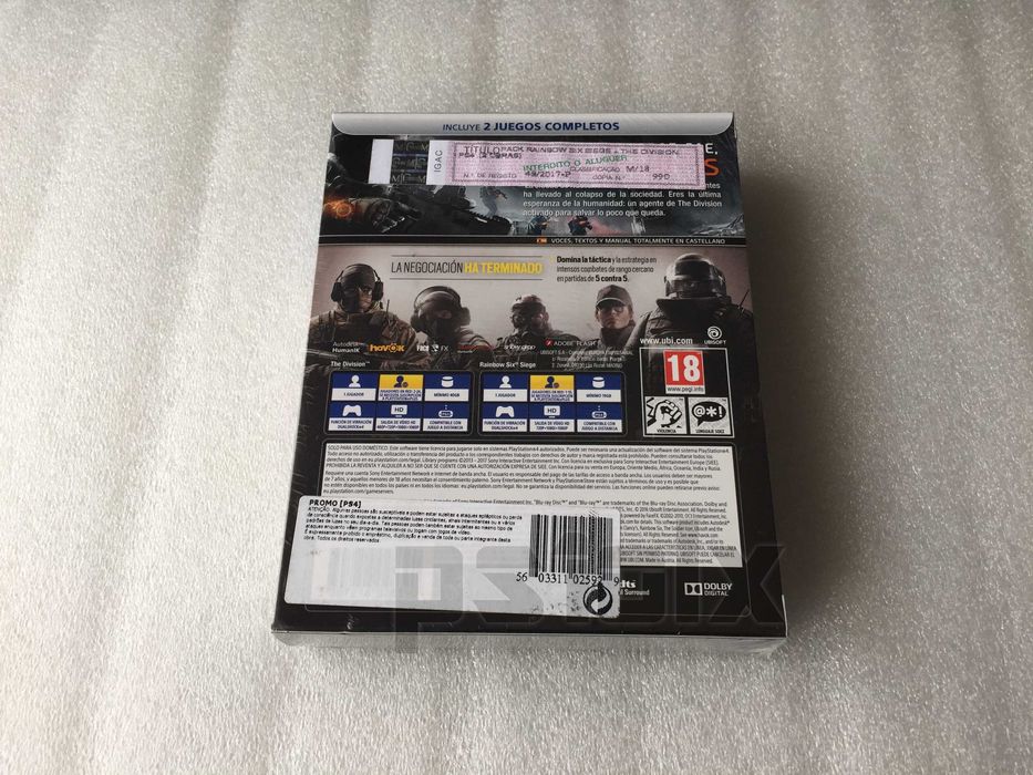 Tom Clancy's The Division + Tom Clancy's Rainbow Six Siege Double Pack