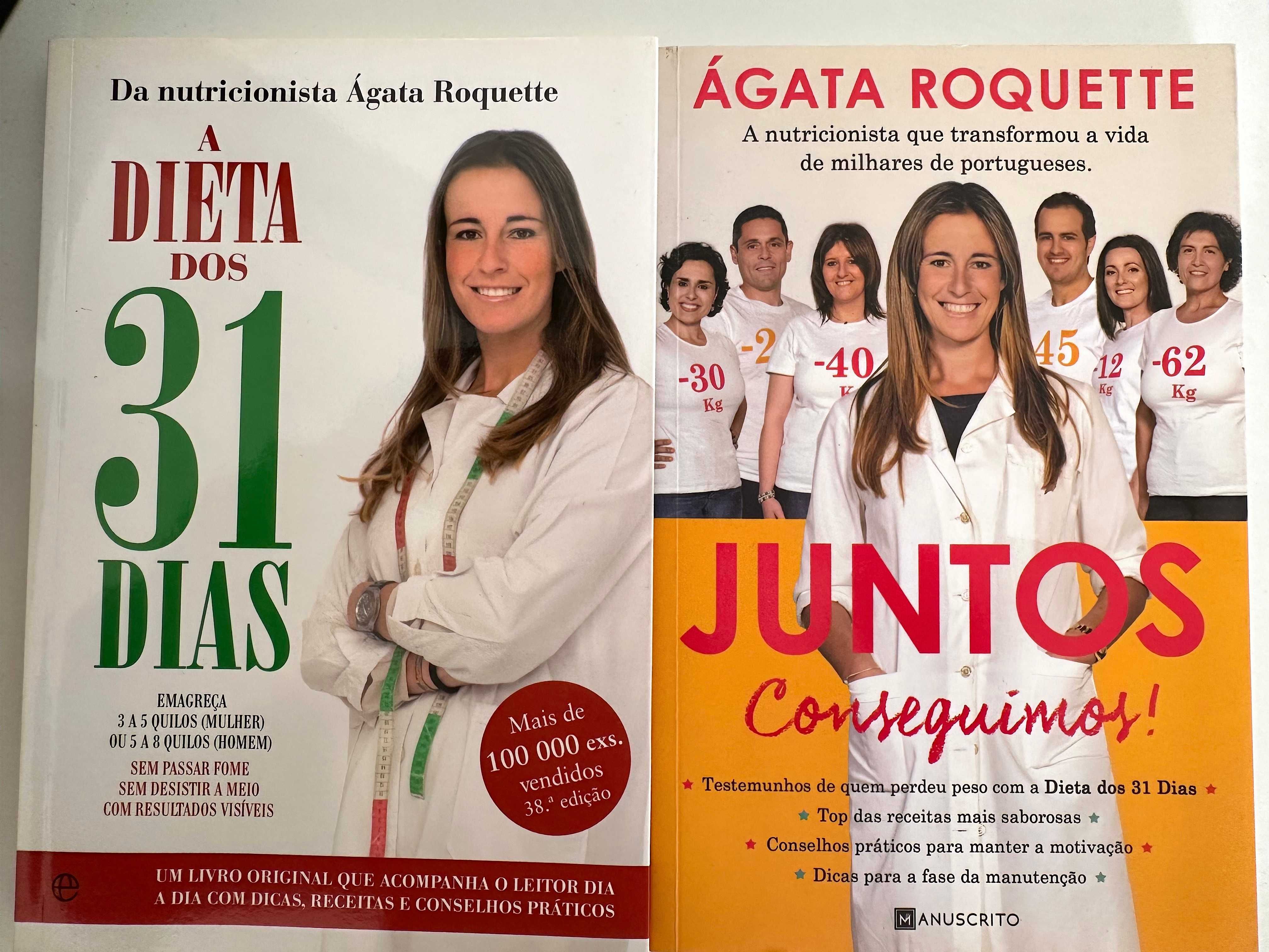 Livro Ágata Roquette - A Dieta dos 31 Dias (Intacto)