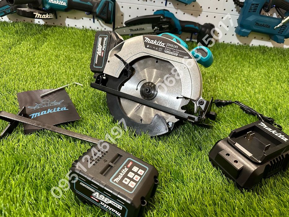 Аккумуляторная Церкулярная пила Makita DHS185 2 АКБ 8Ah бесщеточная