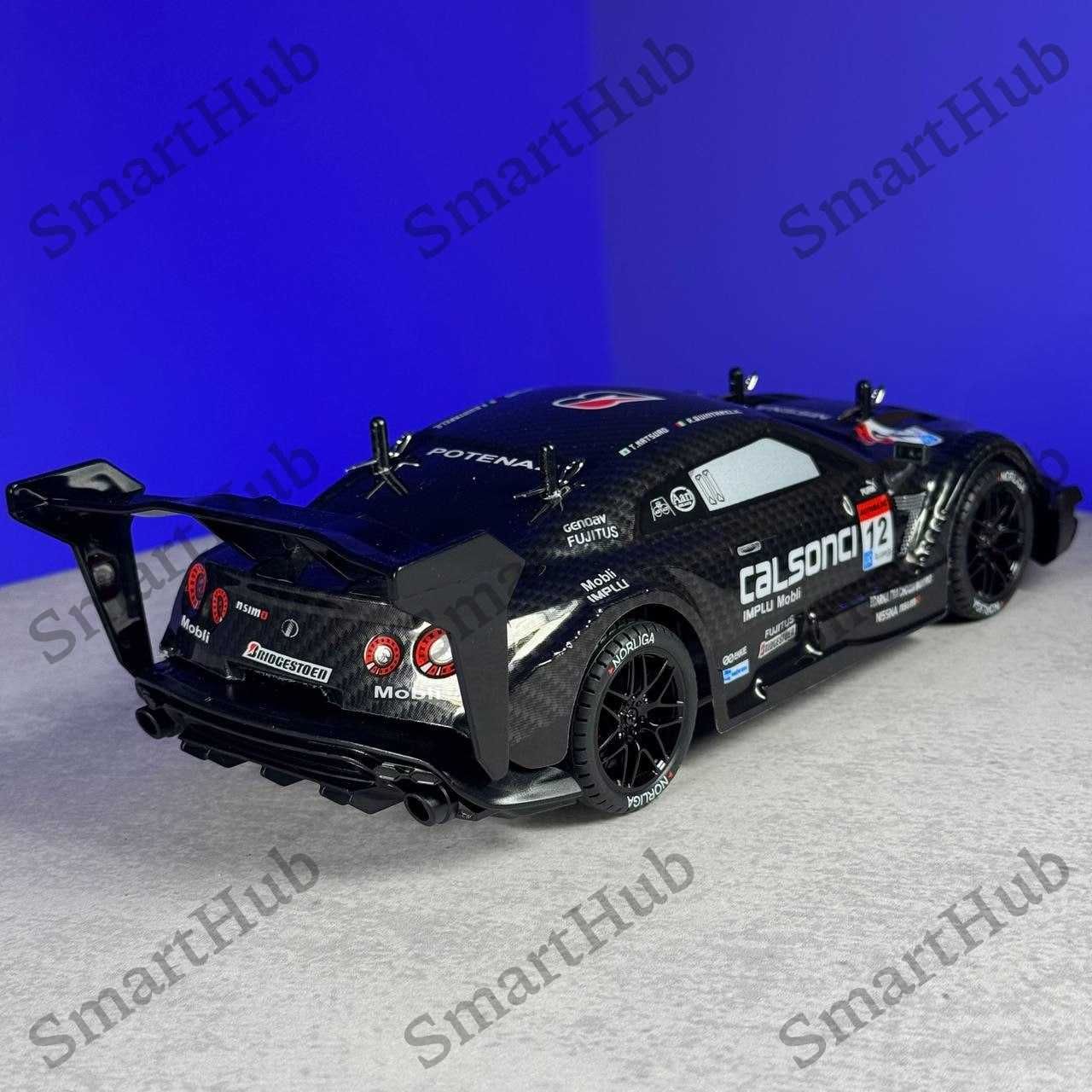 Дрифтовая машинка на радиоуправлении Nissan GT-R R-37 Черная.