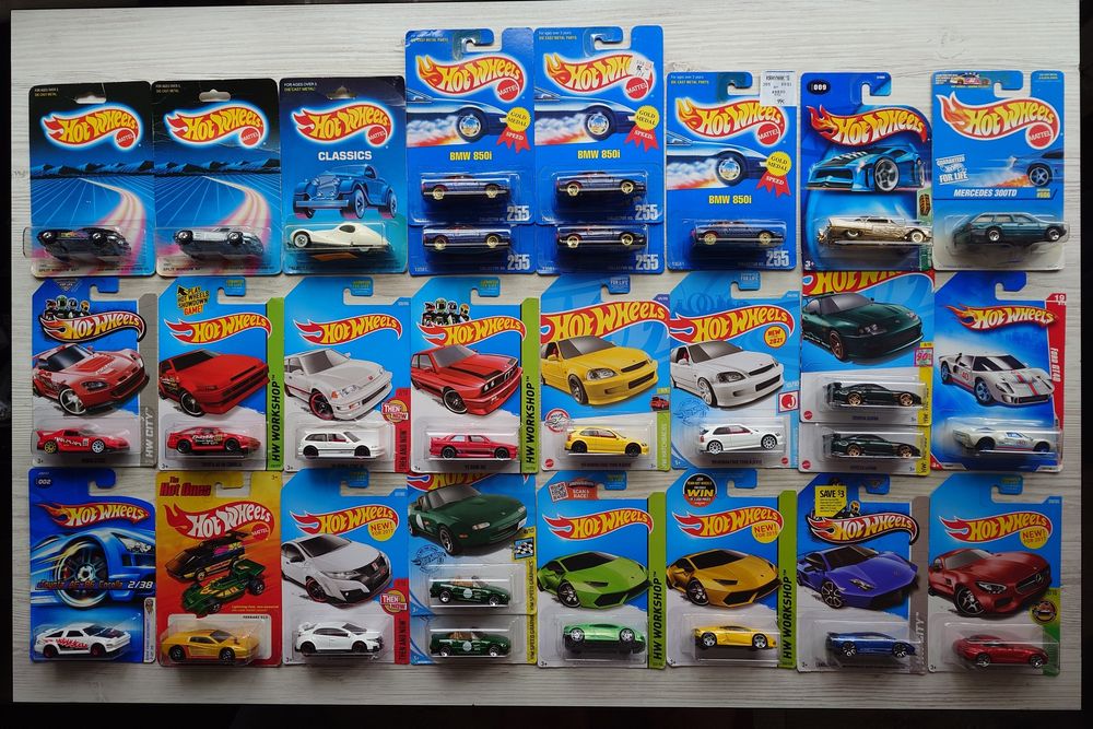 Машинки Hot Wheels, Matchbox