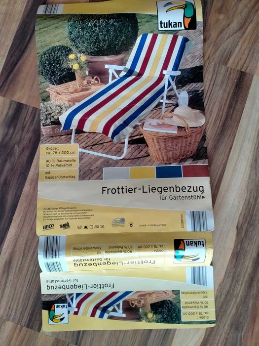 nakładka ,pokrowiec  na leżak 2