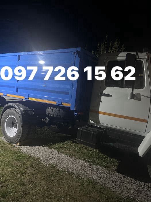 Вантажні перевезення самоскидом, цемент, пісок, щебінь, відсів 6 тонн.