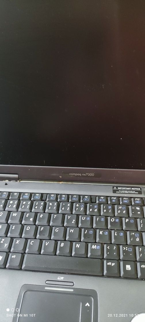 Продам ноутбук НОУТБУК HP COMPAQ NX7000