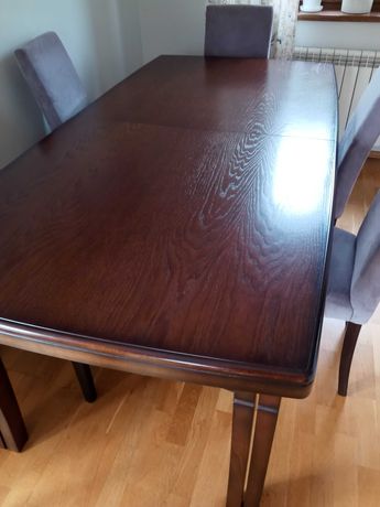 Stół rozkładany drewniany Olejnikowski 200x100 (500x100)