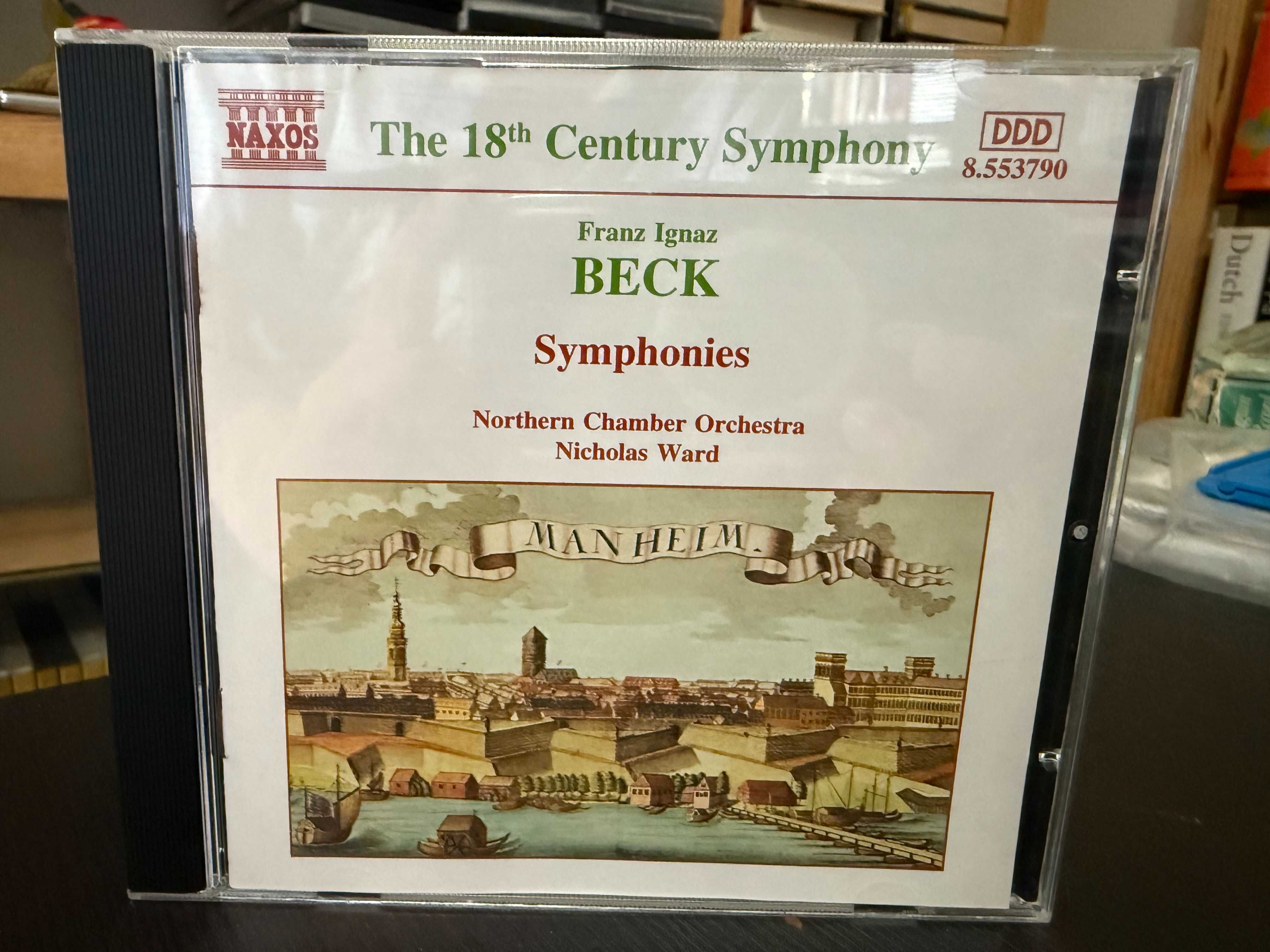 Franz Ignaz Beck, François-Joseph Gossec – Symphonies – Nicholas Ward