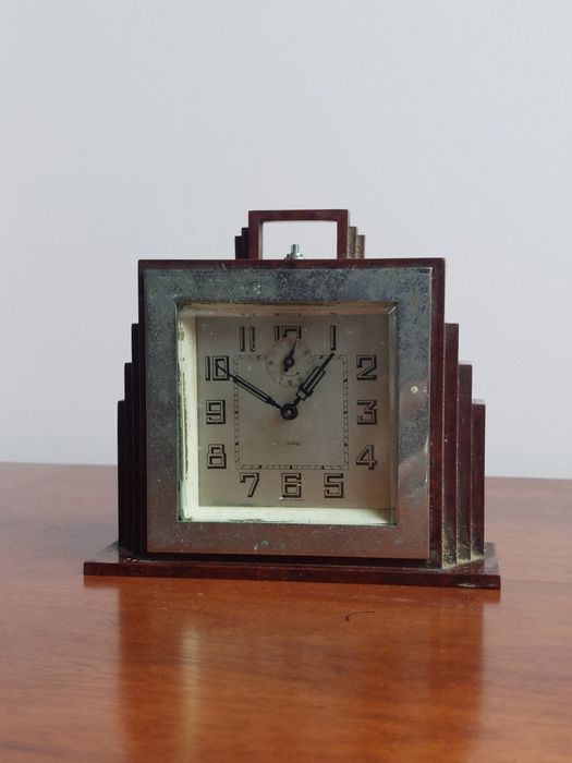 Zegarek budzik Blangy Art Deco