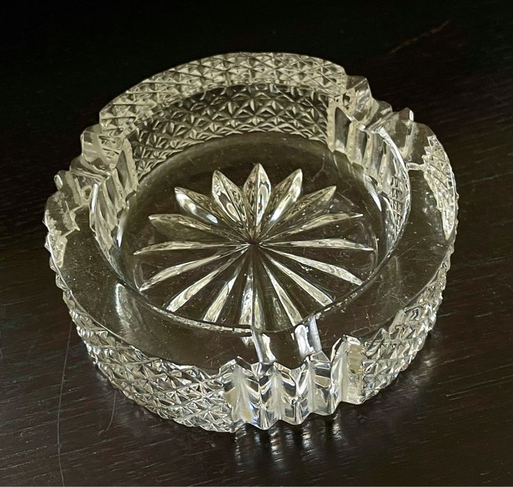 Popielniczka kryształowa