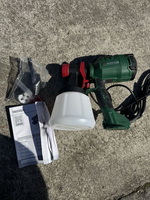 Pistolet do malowania parkside PFS 400 B1