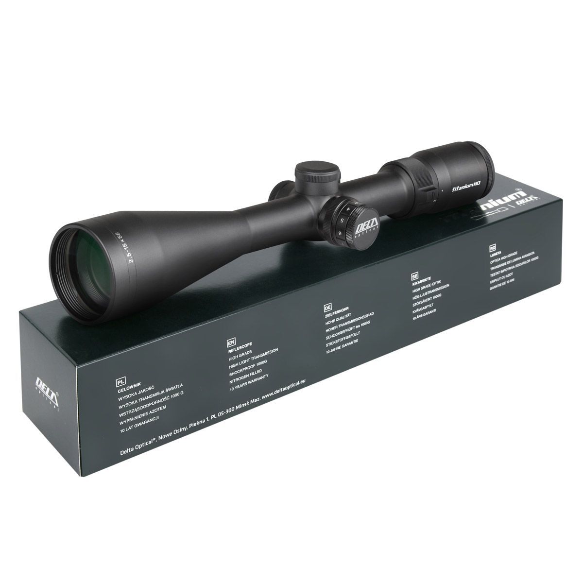 Luneta celownicza Delta Optical Titanium 2,5-15x56 HD SF