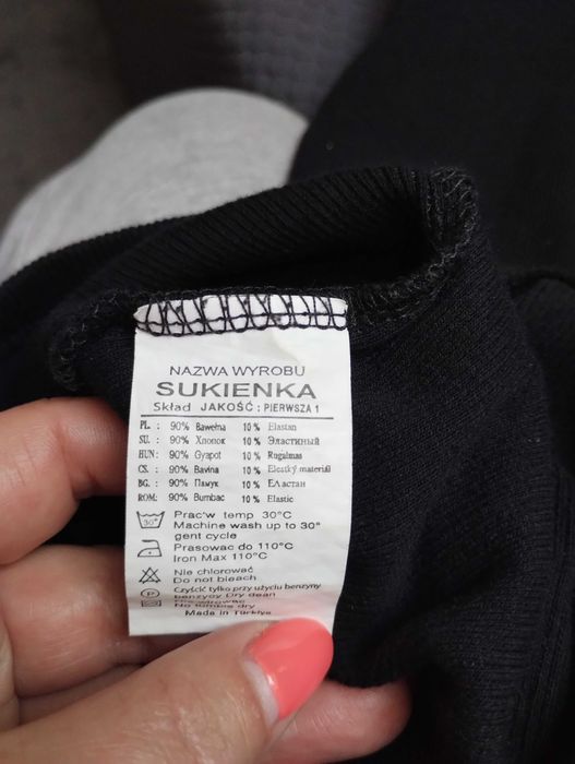 Sukienka w Prążek r. S