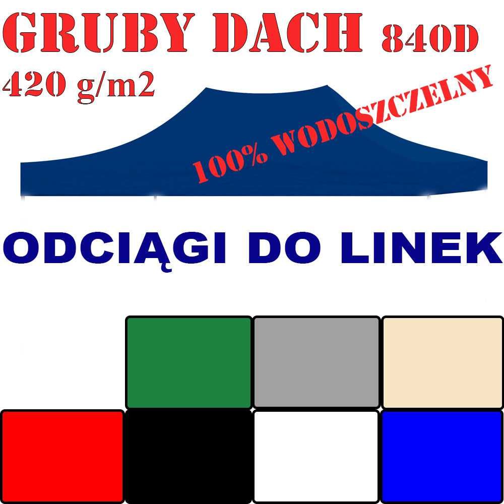 2x3 GRUBY DACH 420g/m2 poszycie NAMIOTU Handlowego Pawilonu Ogrodowego