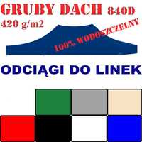 2x3 GRUBY DACH 420g/m2 poszycie NAMIOTU Handlowego Pawilonu Ogrodowego