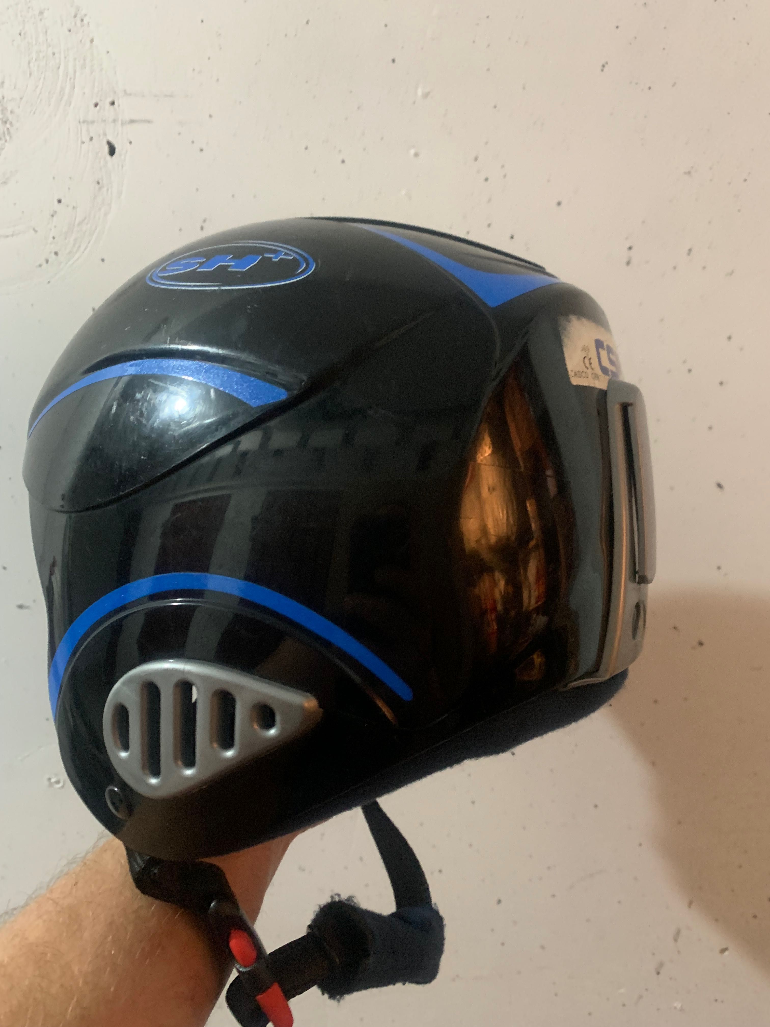 Kask narciarski 51cm do 55 cm