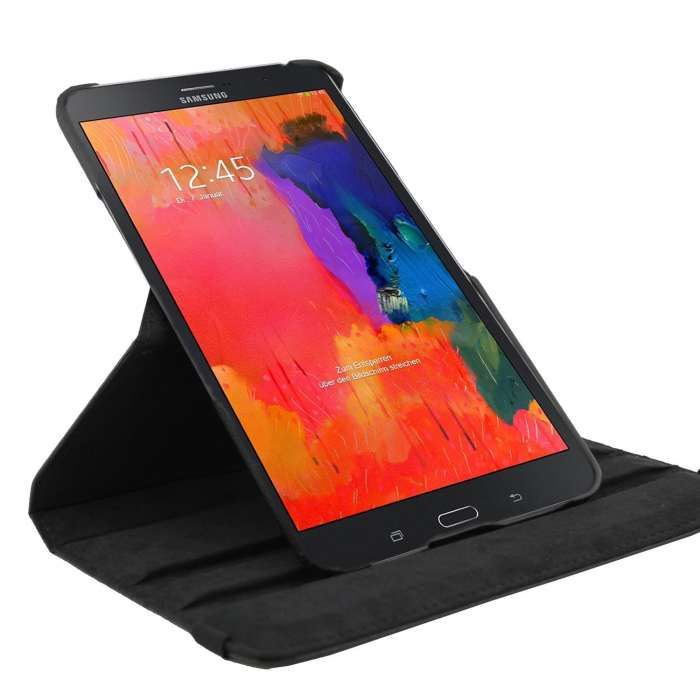 R622 Capa Pele 360º Samsung Galaxy Tab Pro 8.4"" T320 Novo! ^A