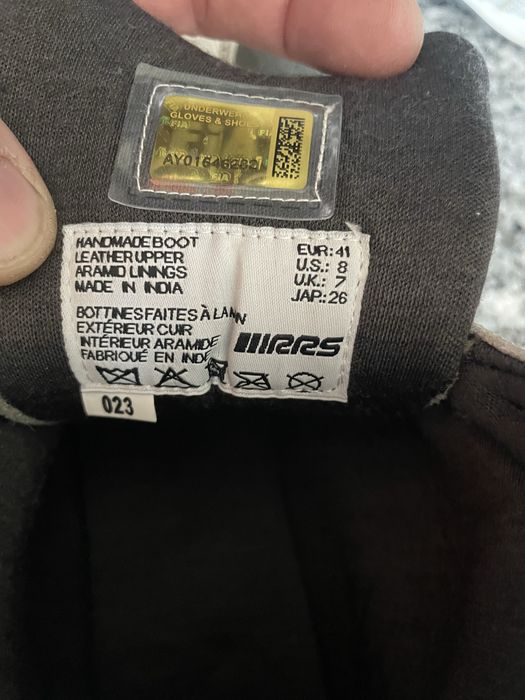 Botas competicao rally Fia rrs sparco omp