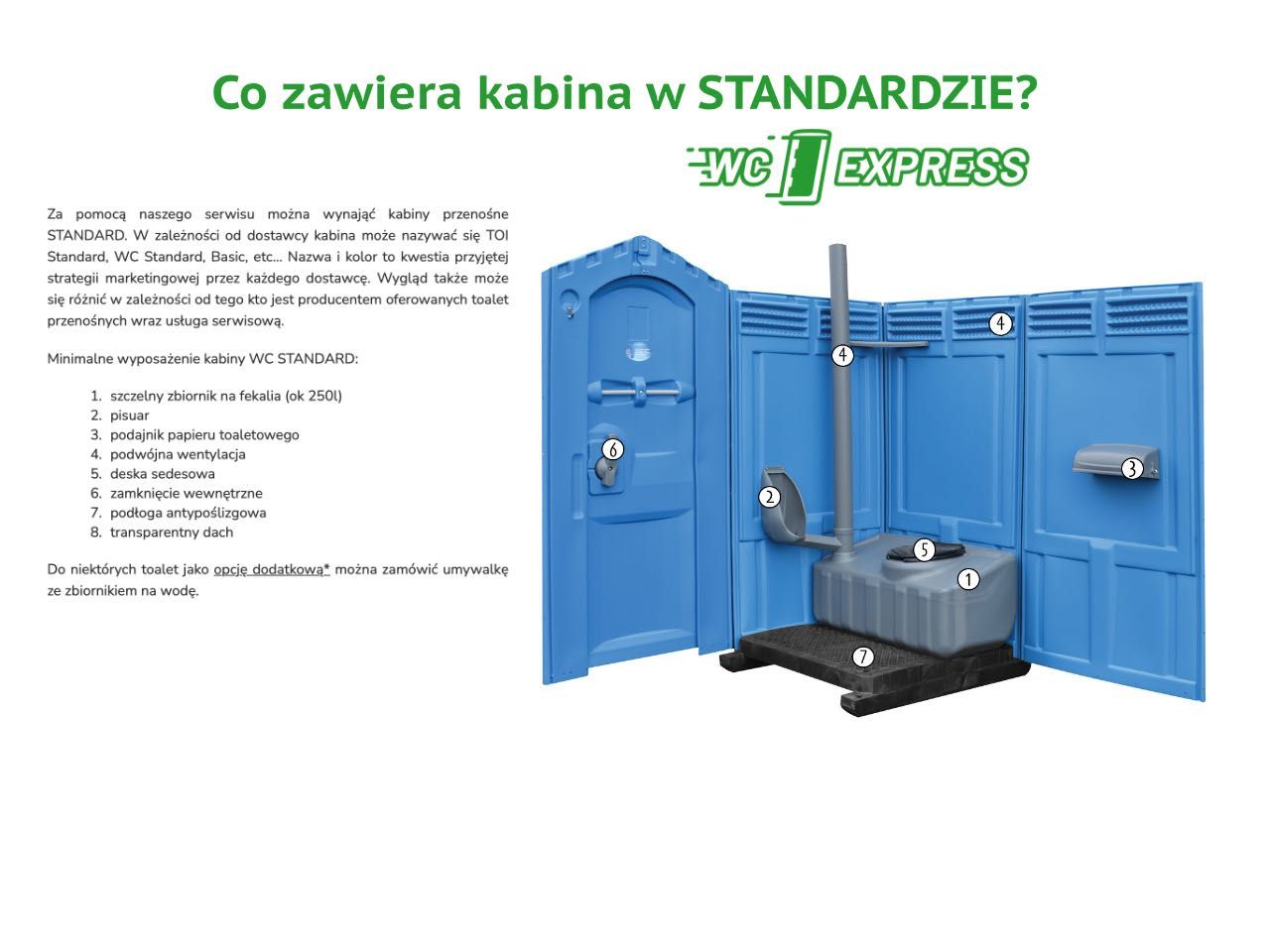 Toalety przenośne w Katowice i okolicy. Porównaj ceny od 4 dostawców