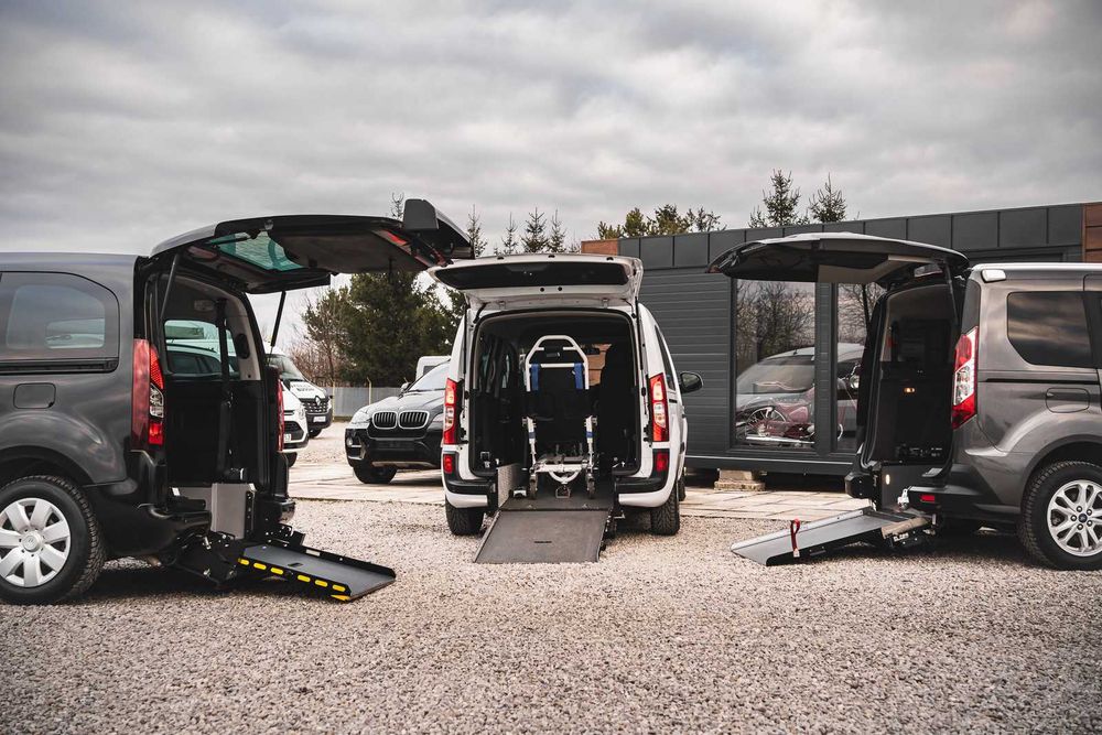 Przewóz osób z niepełnosprawnościami.PL, Ukraina, Niemcy. Flota 15 aut