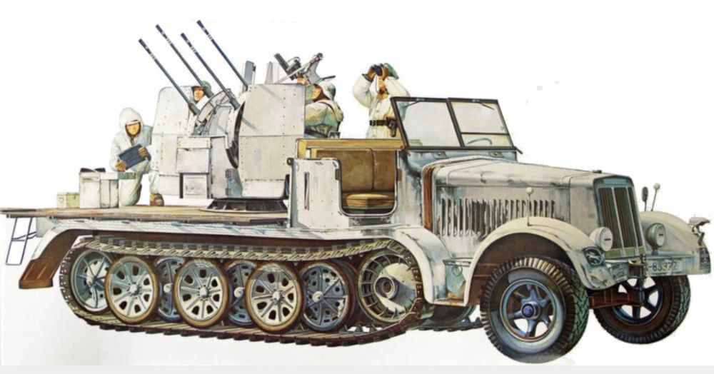 Model plastikowy do sklejania Tamiya 35050 German Sd.Kfz. Scale 1/35