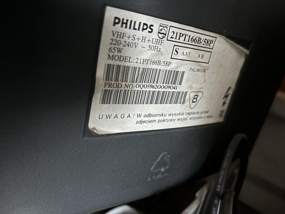 Telewizor Philips 21PT166B/58P, 21 cali