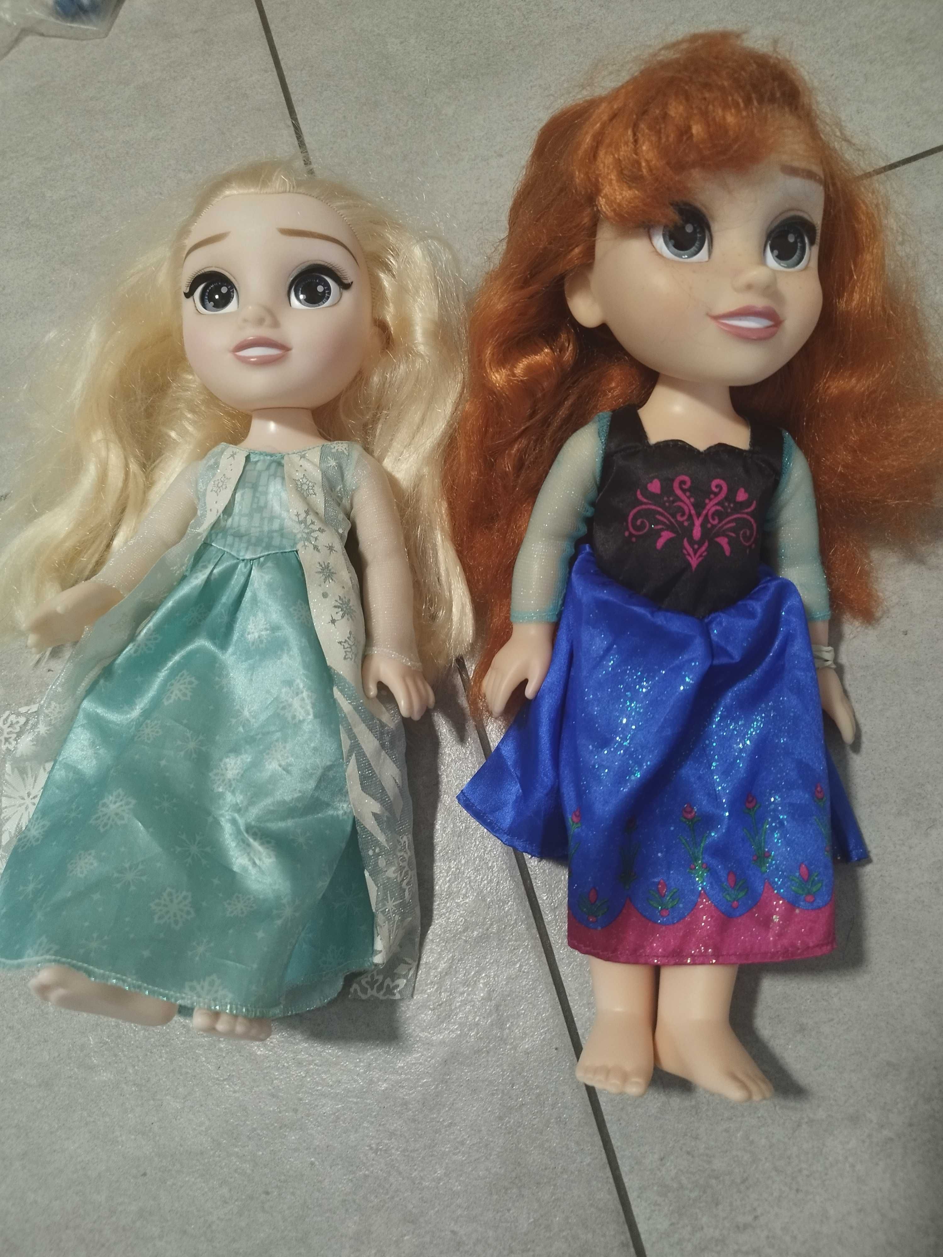 Anna i Elsa duże lalki 40cm kraina lodu