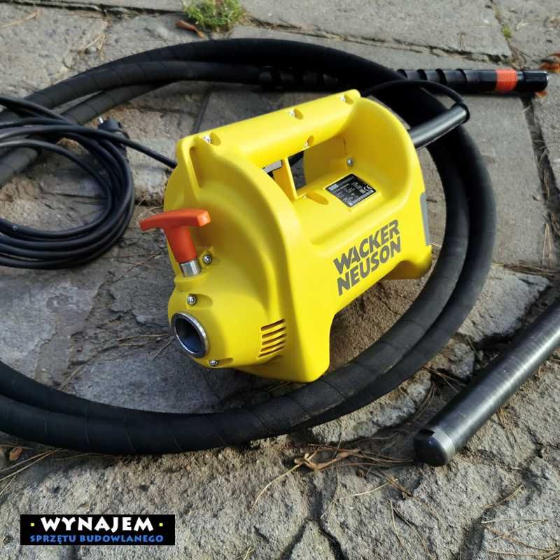 Wibrator do betonu zagęszczarka wacker atlas copco enar weber wynajem