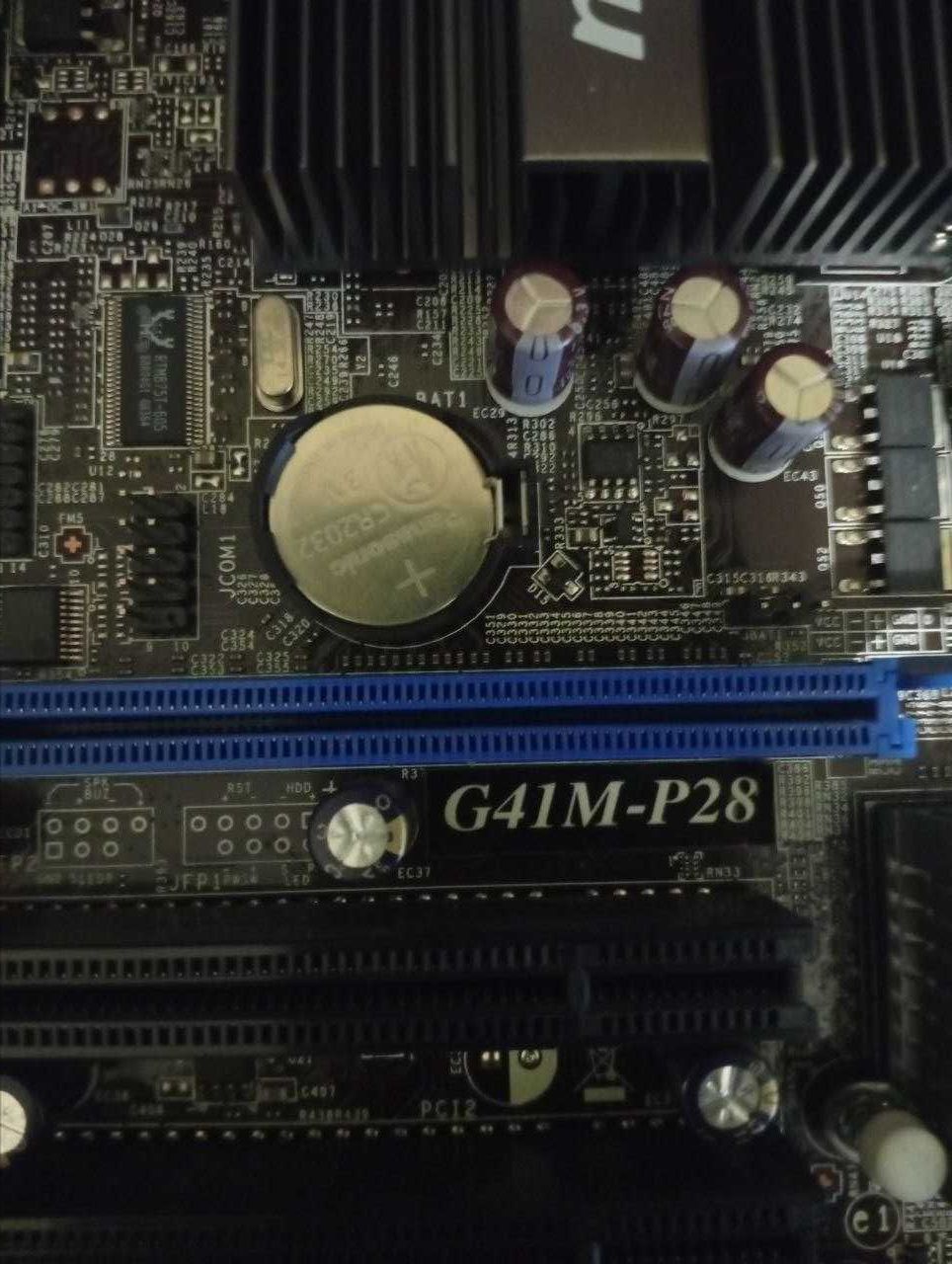 PC основа s.775_ q9400_MSI_G41m-p28_ddr3 _8gb_кулер