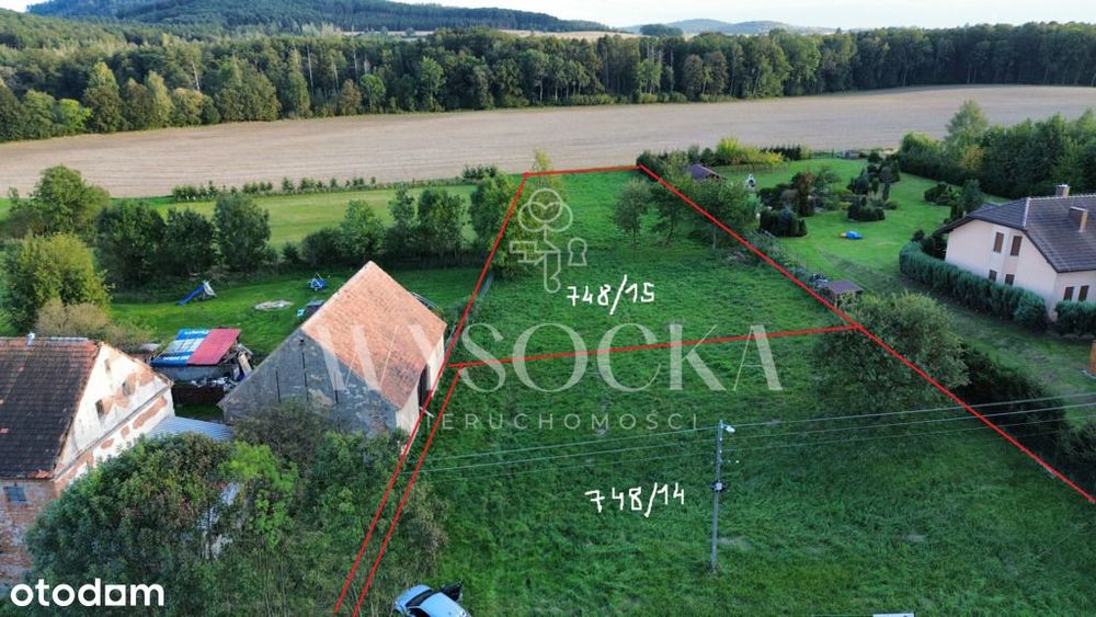 Piękne działki budowlane 11 arów i 19  arów