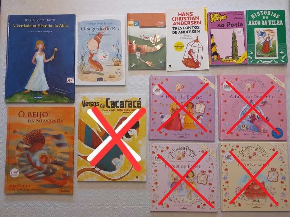 Livros PNL e outros - da pré-escolar ao 9º ano de escolaridade