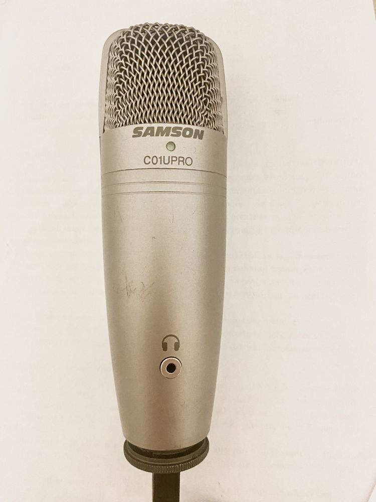 Микрофон проводной Samson C01U Pro usb конденсаторный