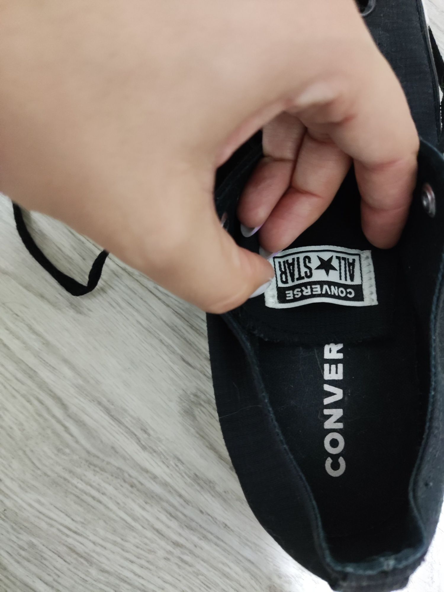 Tênis converse all star homem pretos