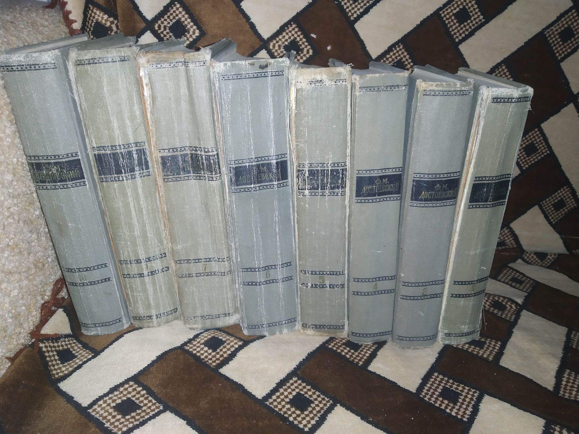 Ф. М. Достоевский Собрание сочинений в 10 томах, 1956 г, все законченн